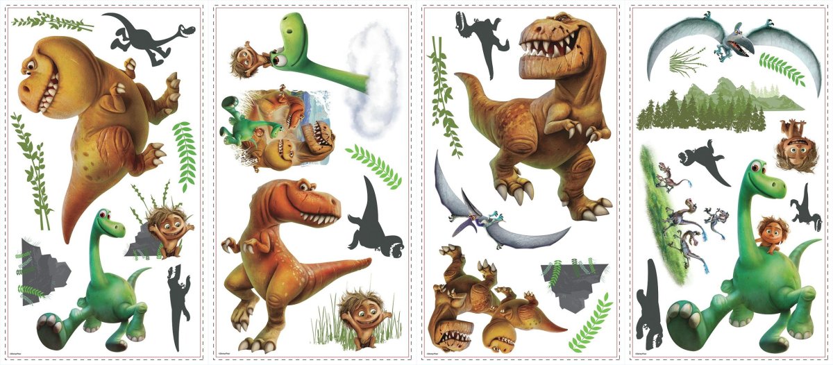 Динозавры (с наклейками)