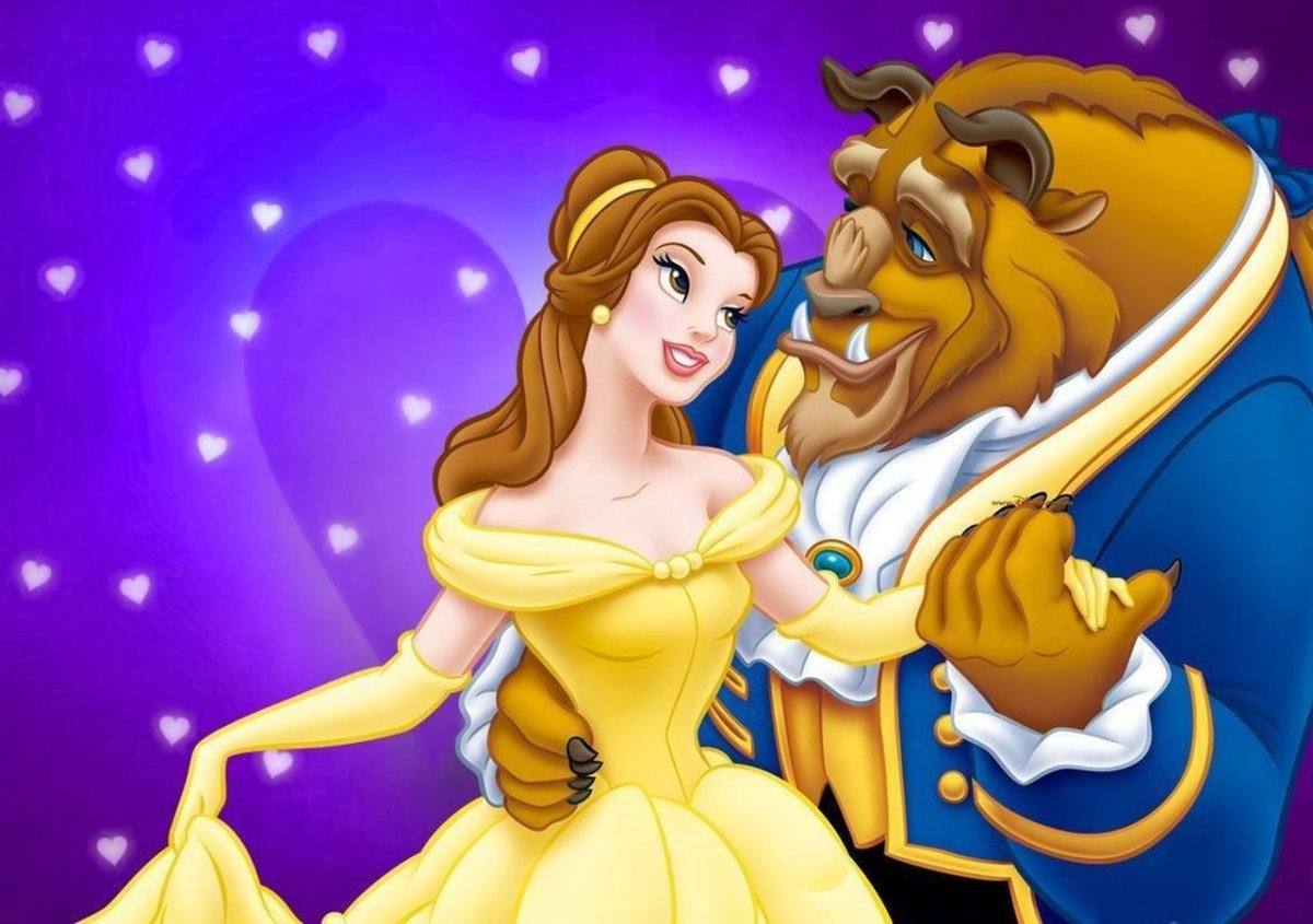 Красавица и чудовище Дисней