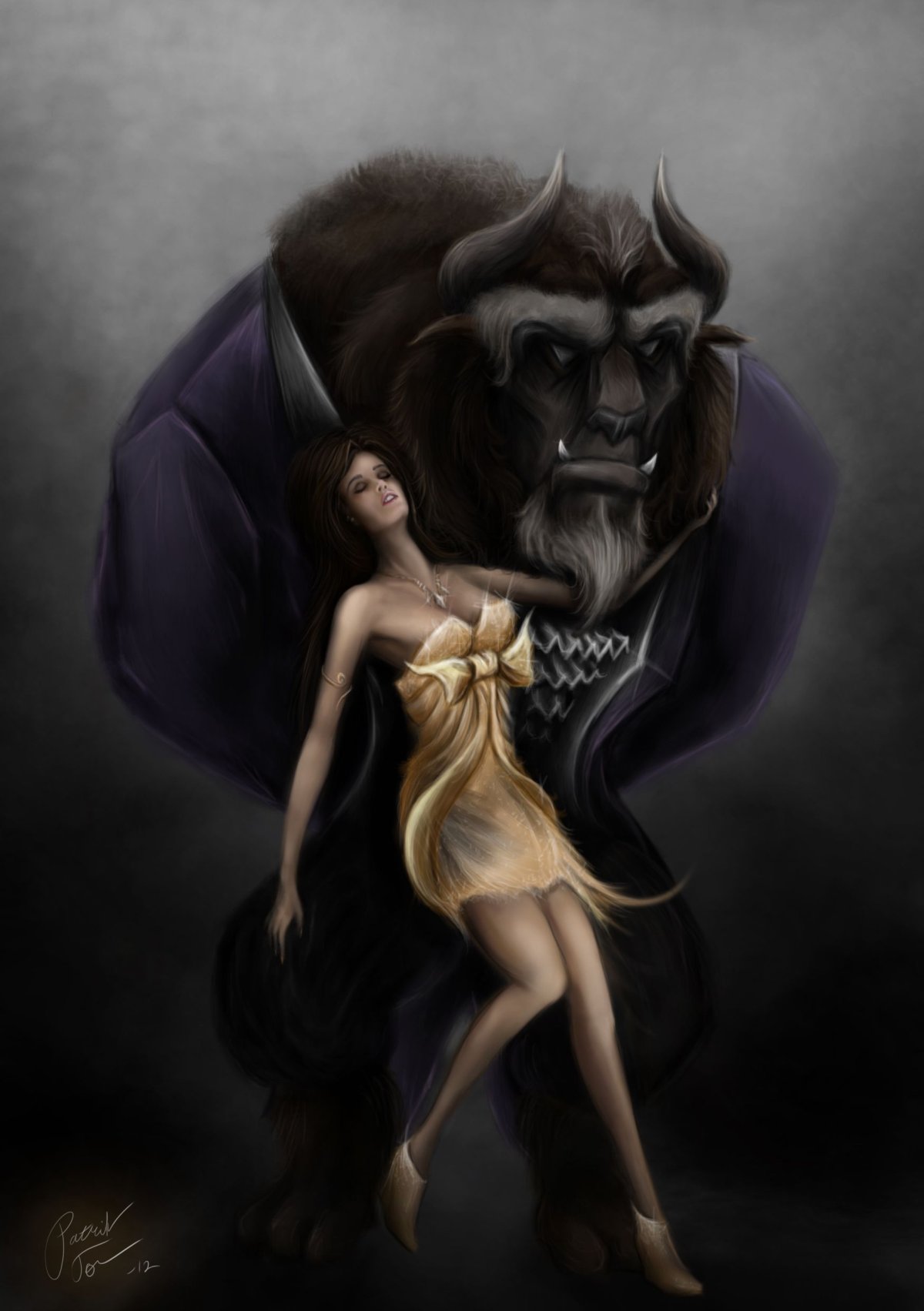 Чудовище из красавица и чудовище злой