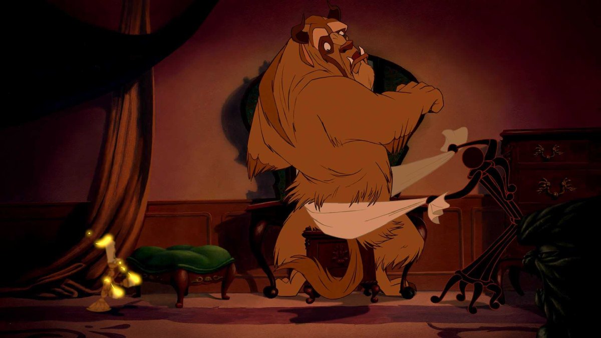 Красавица и чудовище мультфильм слуги