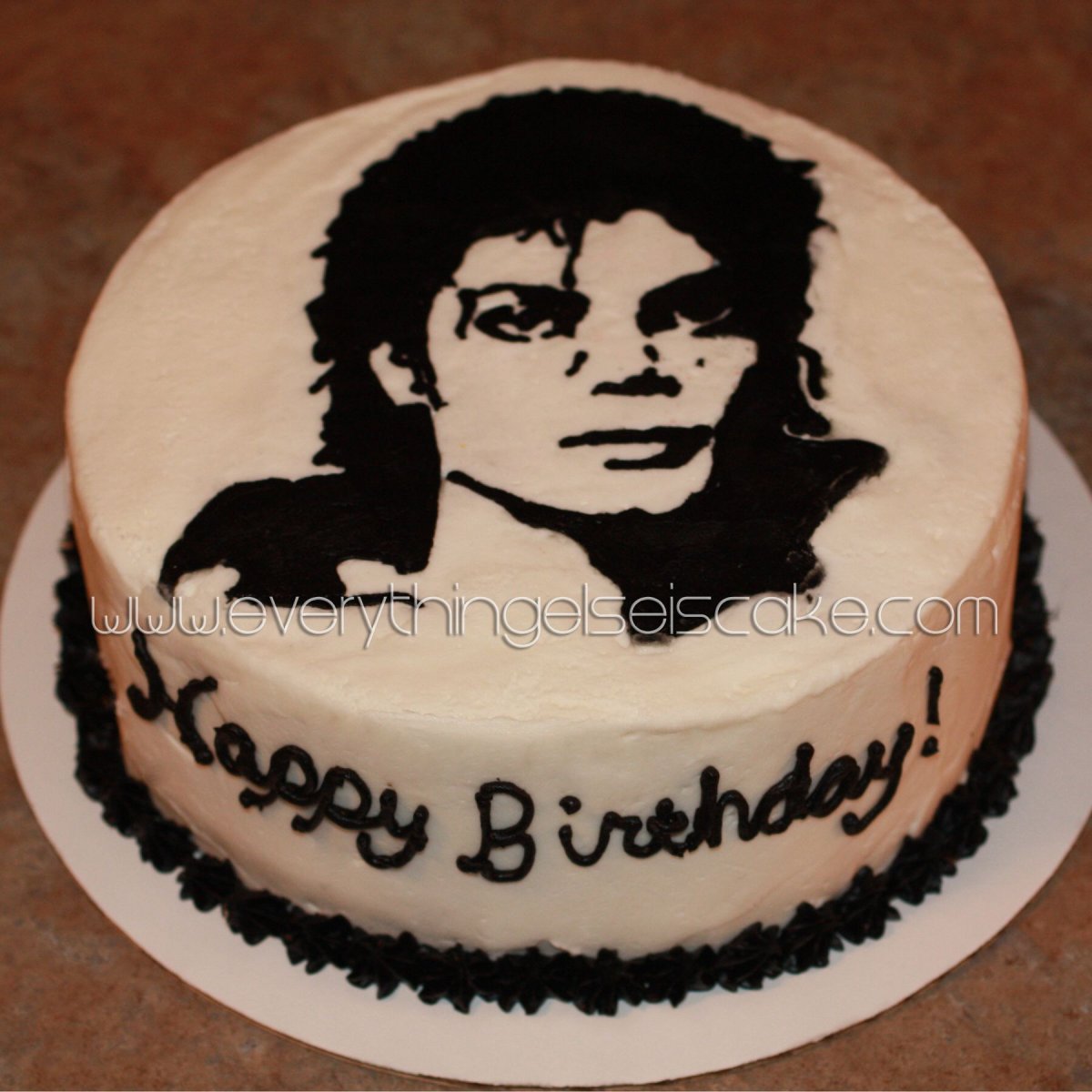 Торт с Майклом Джексоном