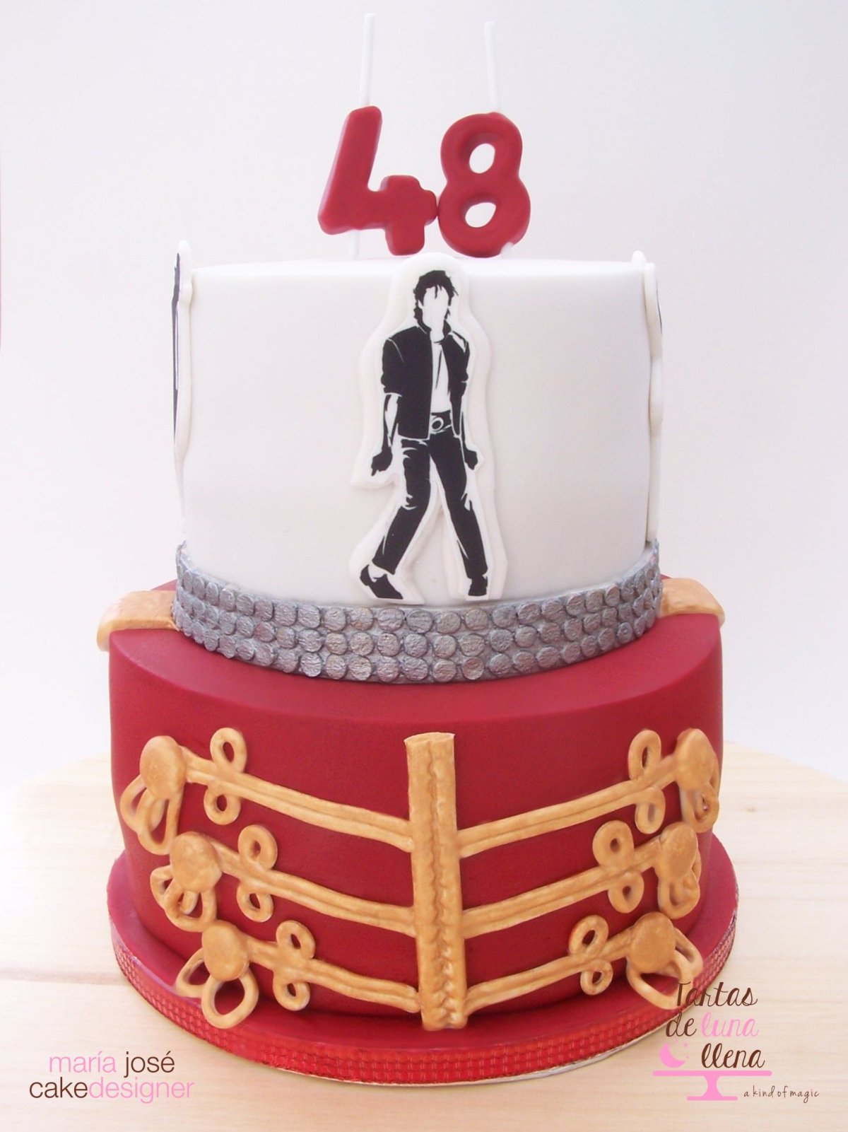 Торт в стиле Майкла Джексона