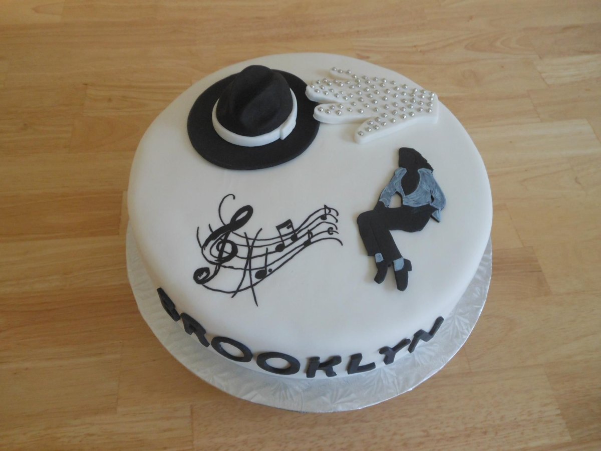 Торт с Майклом Джексоном