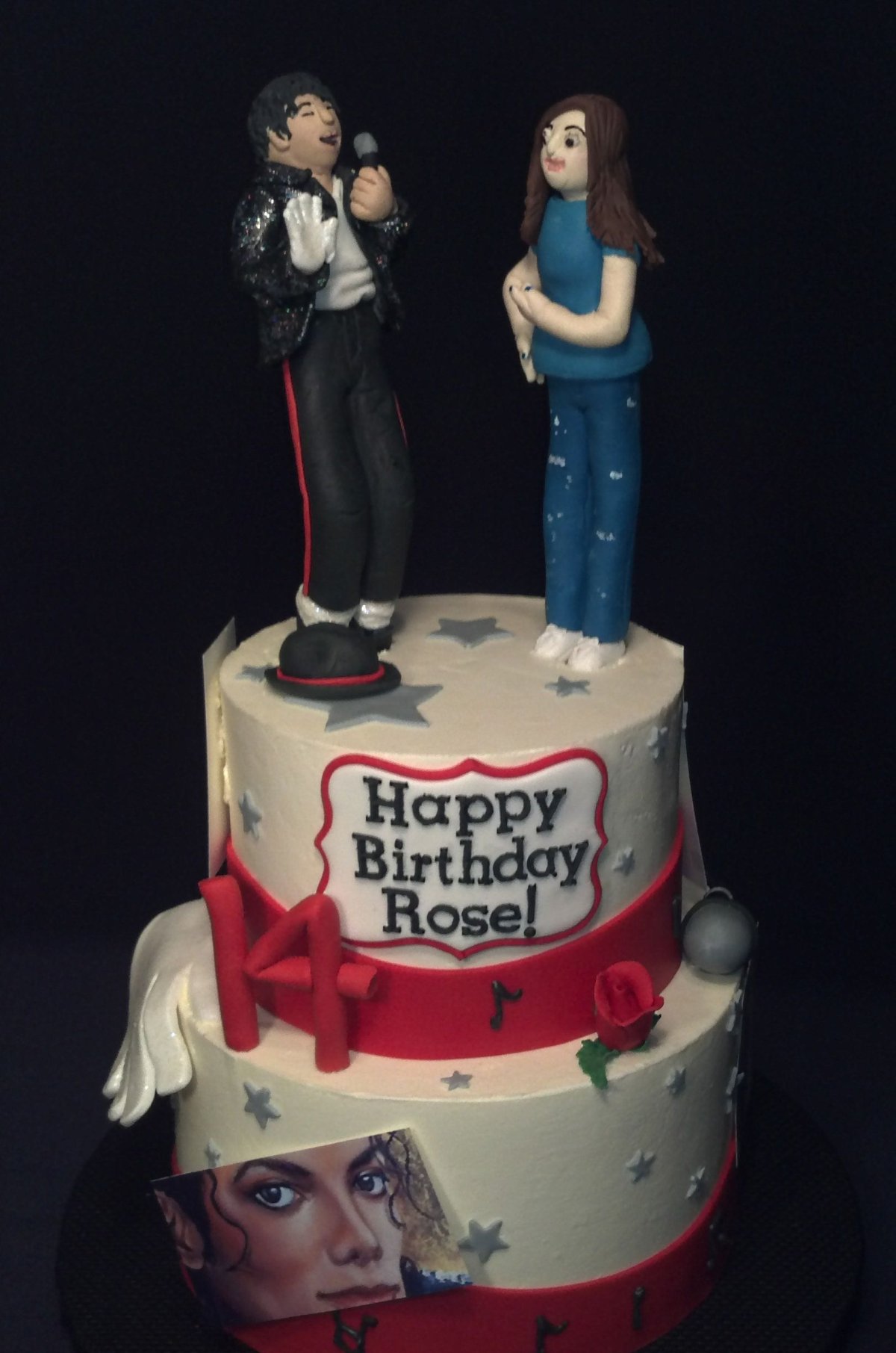 Торт с Майклом Джексоном