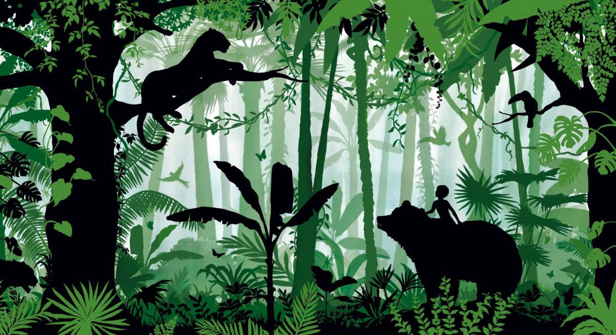 Стилизованные джунгли