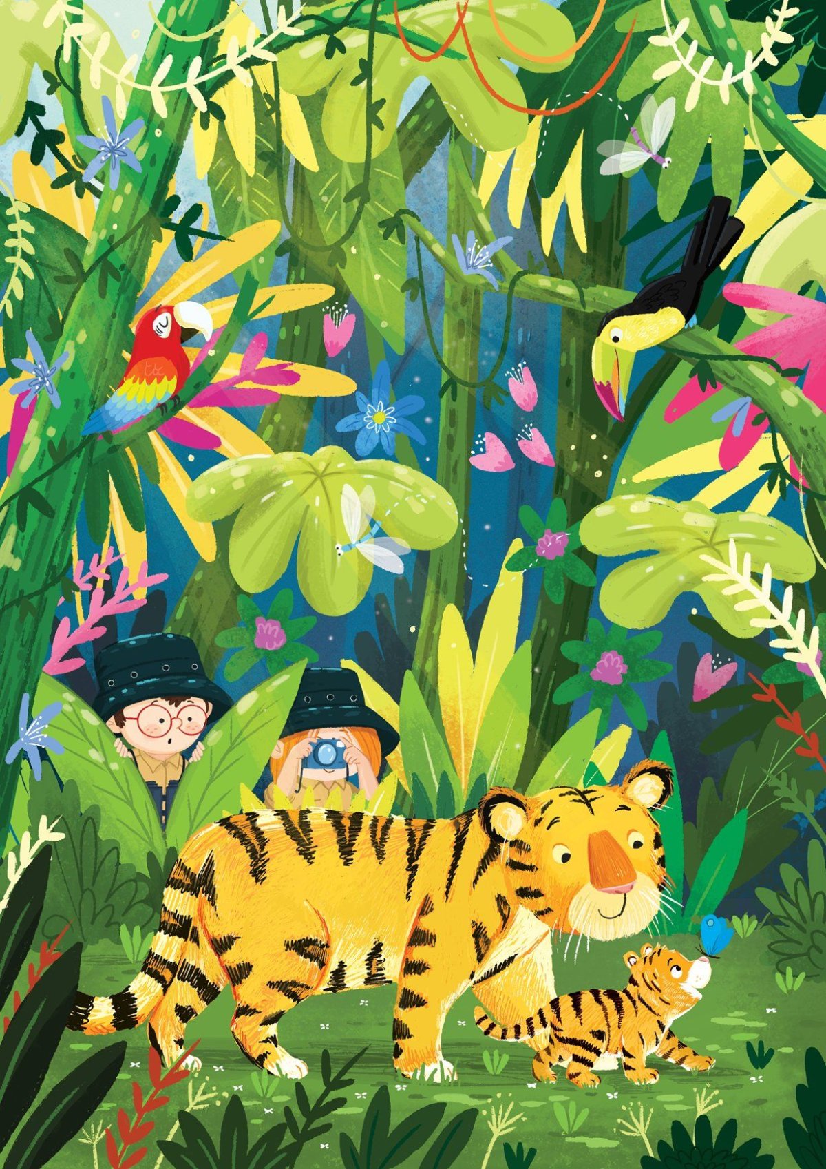 Джунгли мультяшные