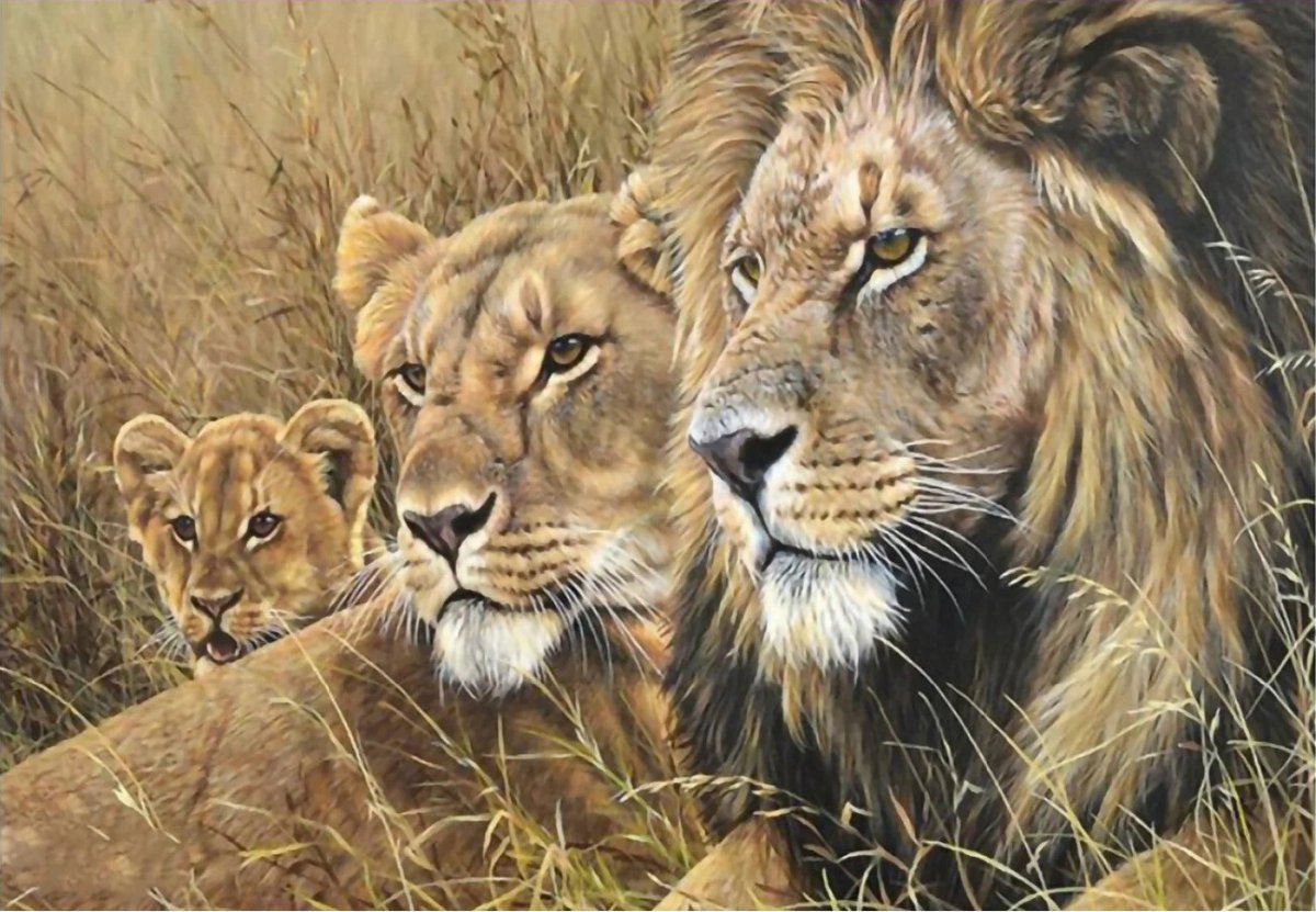 Картина семья Львов