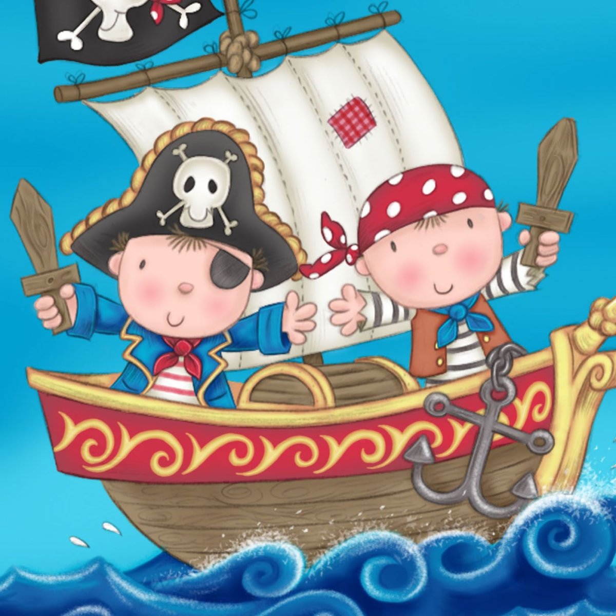 Пиратский корабль детский