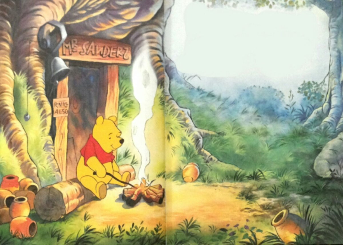 Книга Винни пух Дисней