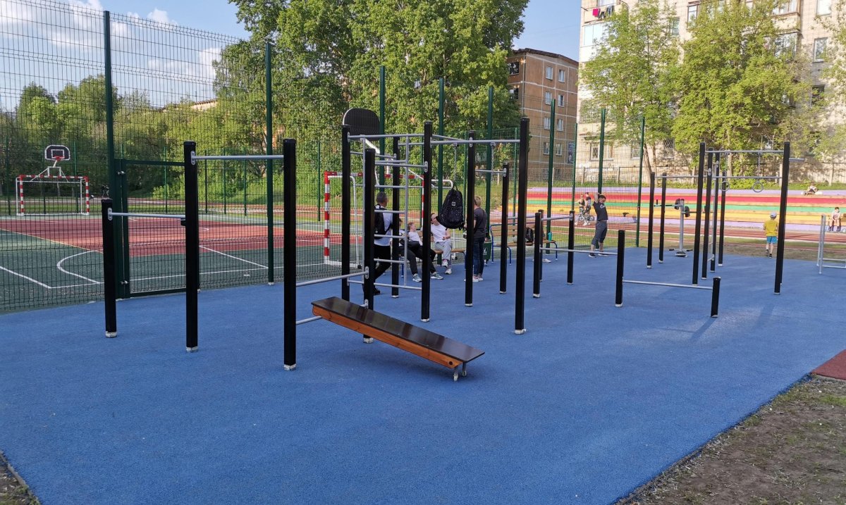 Стрит воркаут площадки