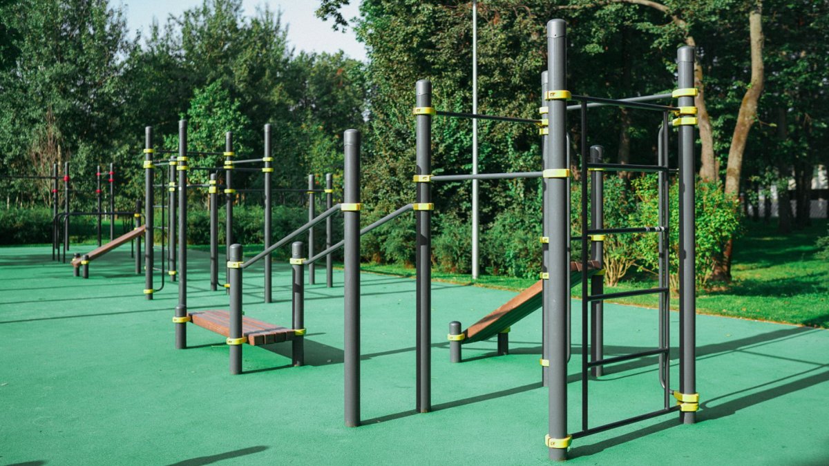 Спортивная площадка фон