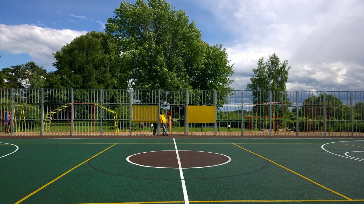 Дизайнерские спортивные площадки