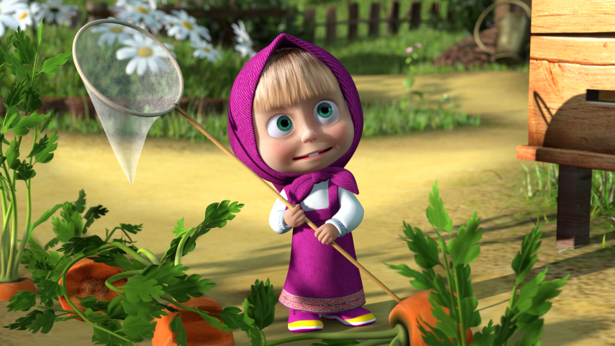 Маша и медведь граница на замке серия 12