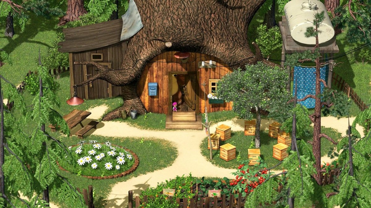 Маша и медведь варенье мультфильм