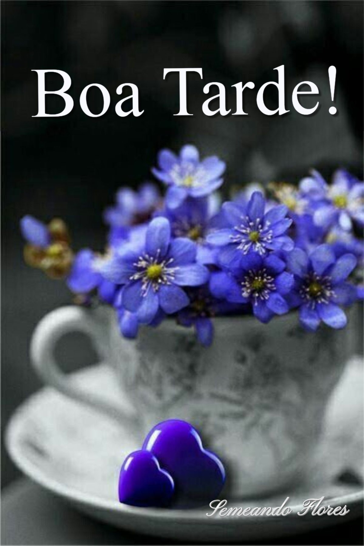 Доброе утро в синих тонах