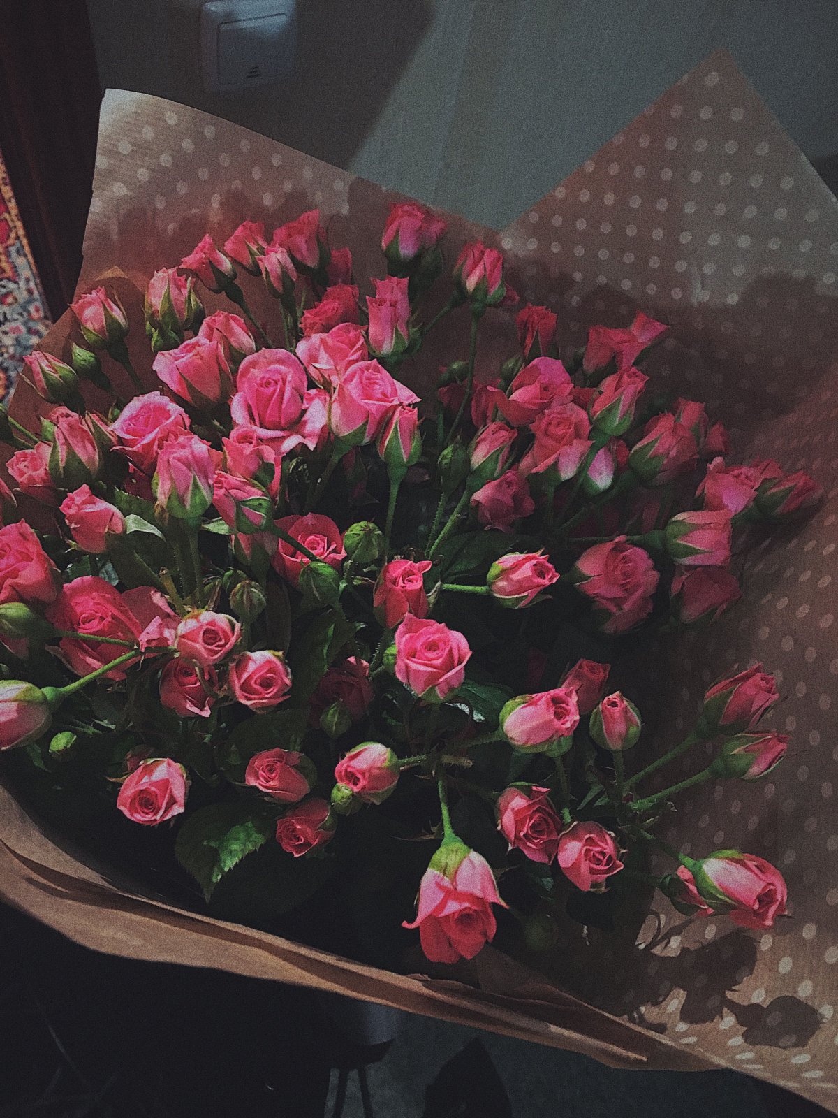 Букет роз для инстаграмма