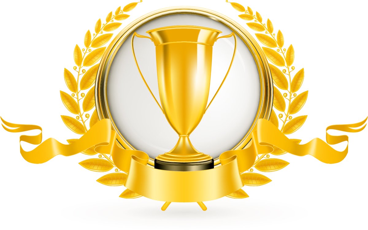 Спортивные достижения на прозрачном фоне