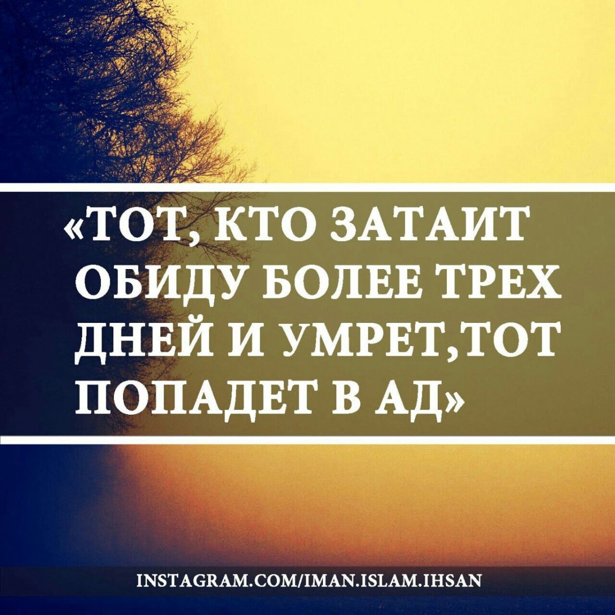 Обижать в Исламе