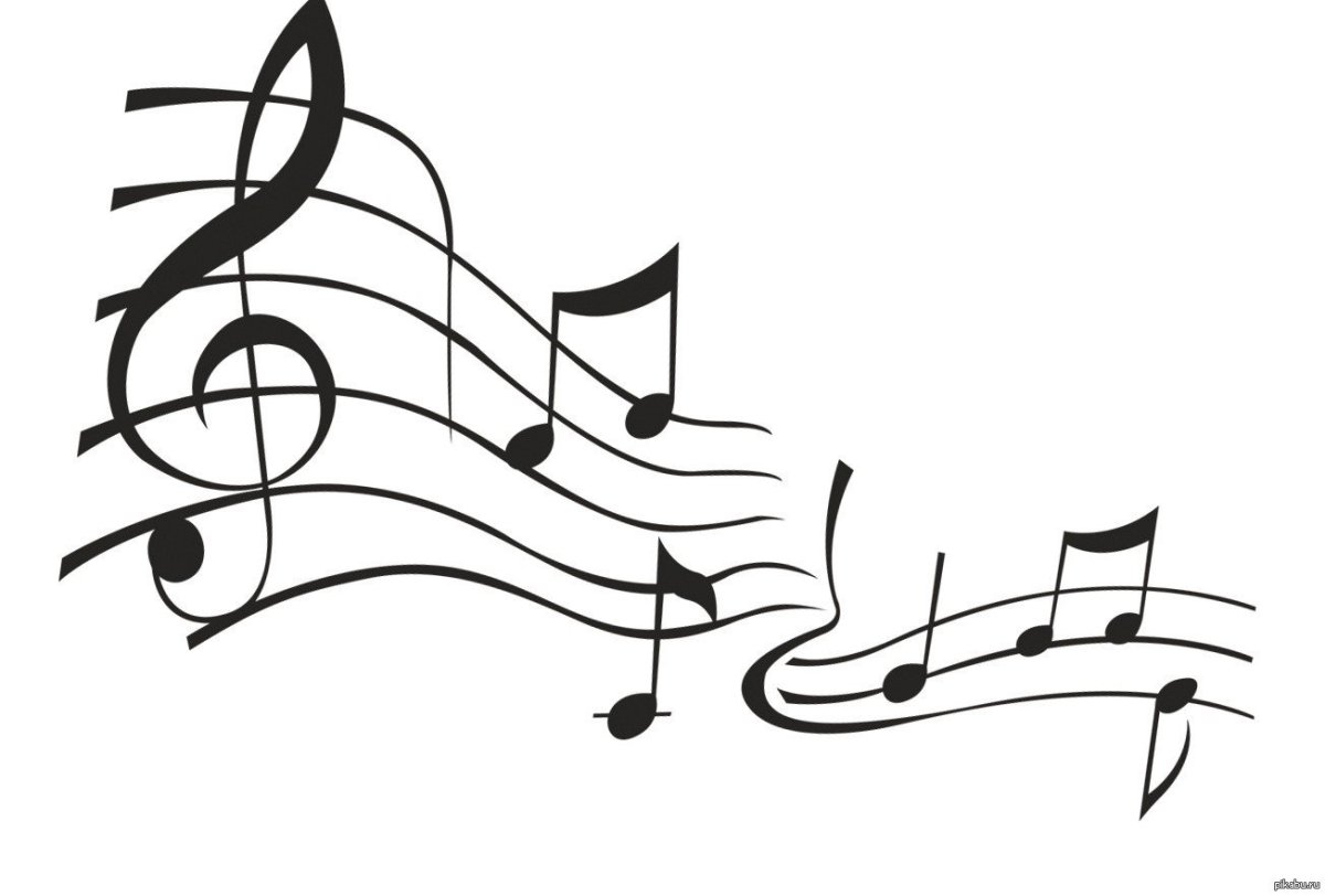 Музыка картинки нарисованные