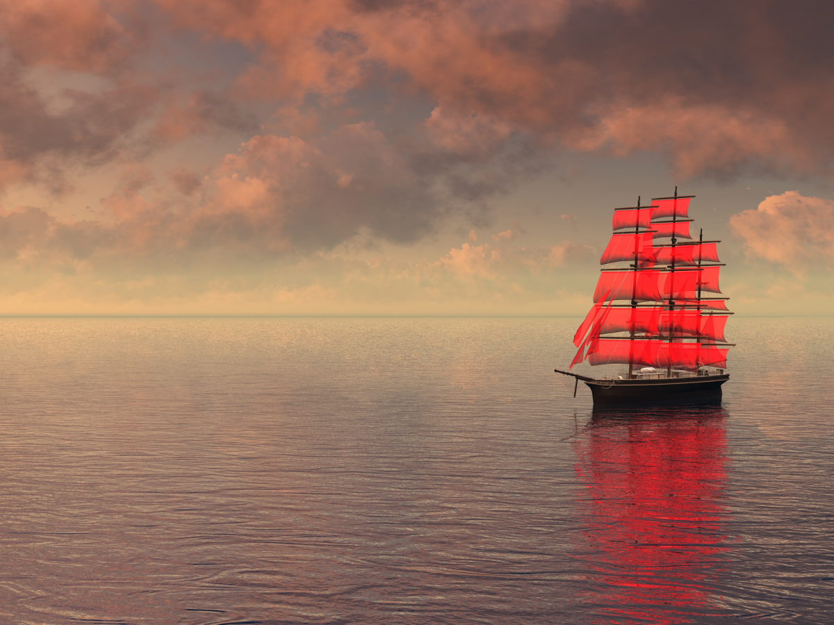 Парусник Алые паруса