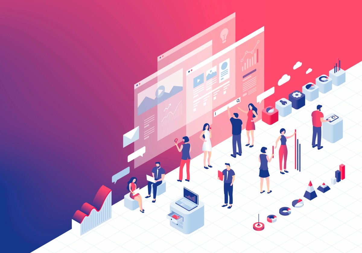 Маркетинг иллюстрация