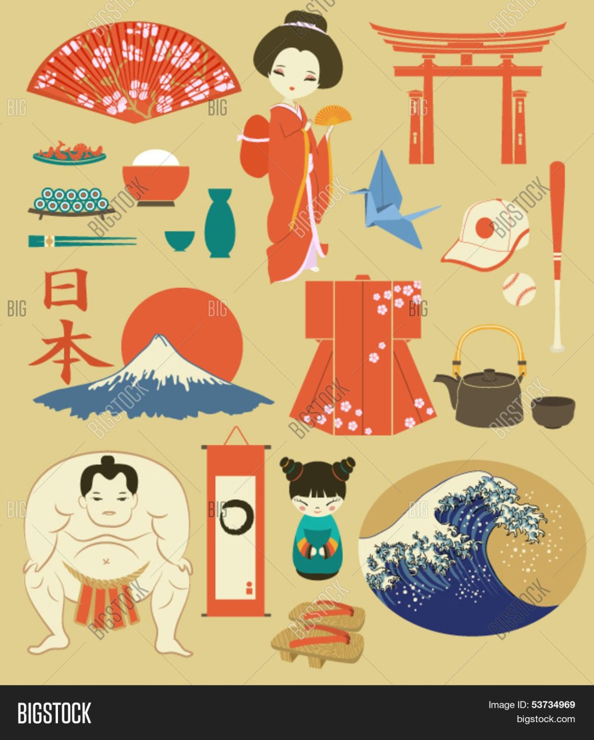 Атрибуты японской культуры