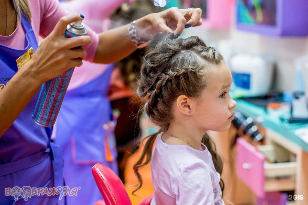 Парикмахерская для детей интерьер