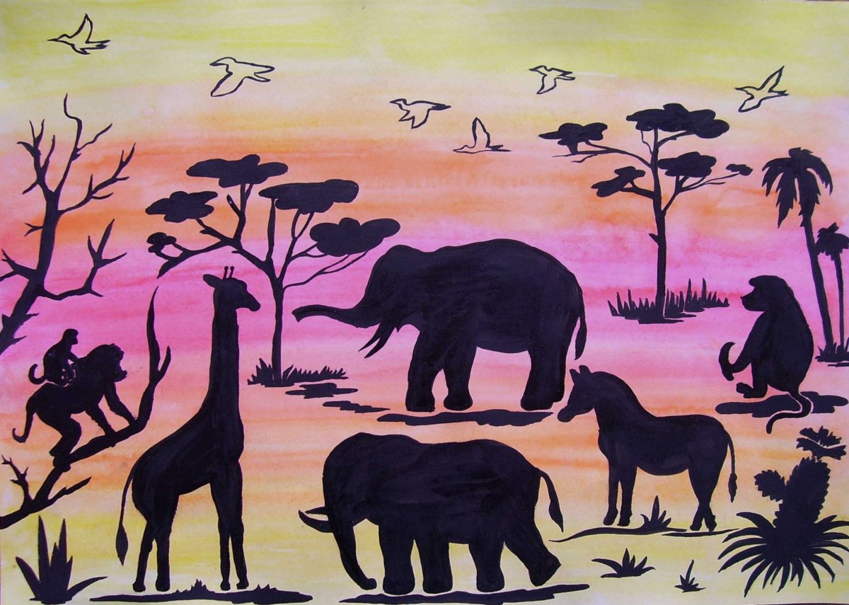 Тропики мультяшные