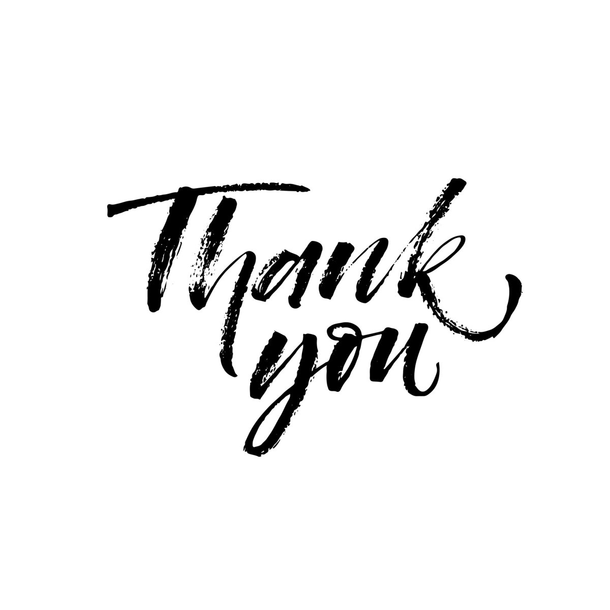 Спасибо каллиграфия