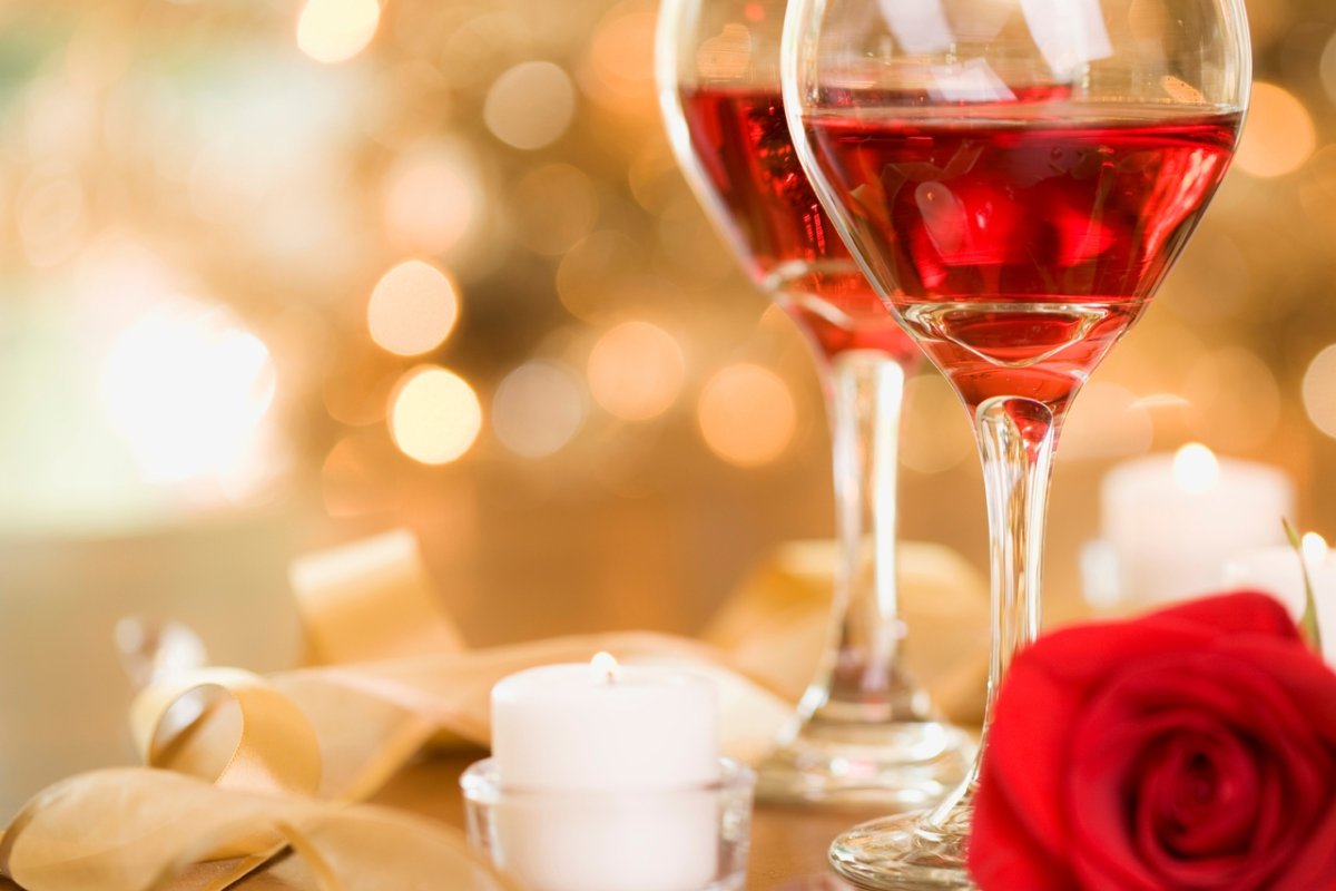 Романтический ужин фон