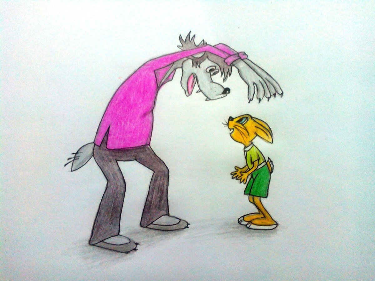 Рисунок из ну погоди