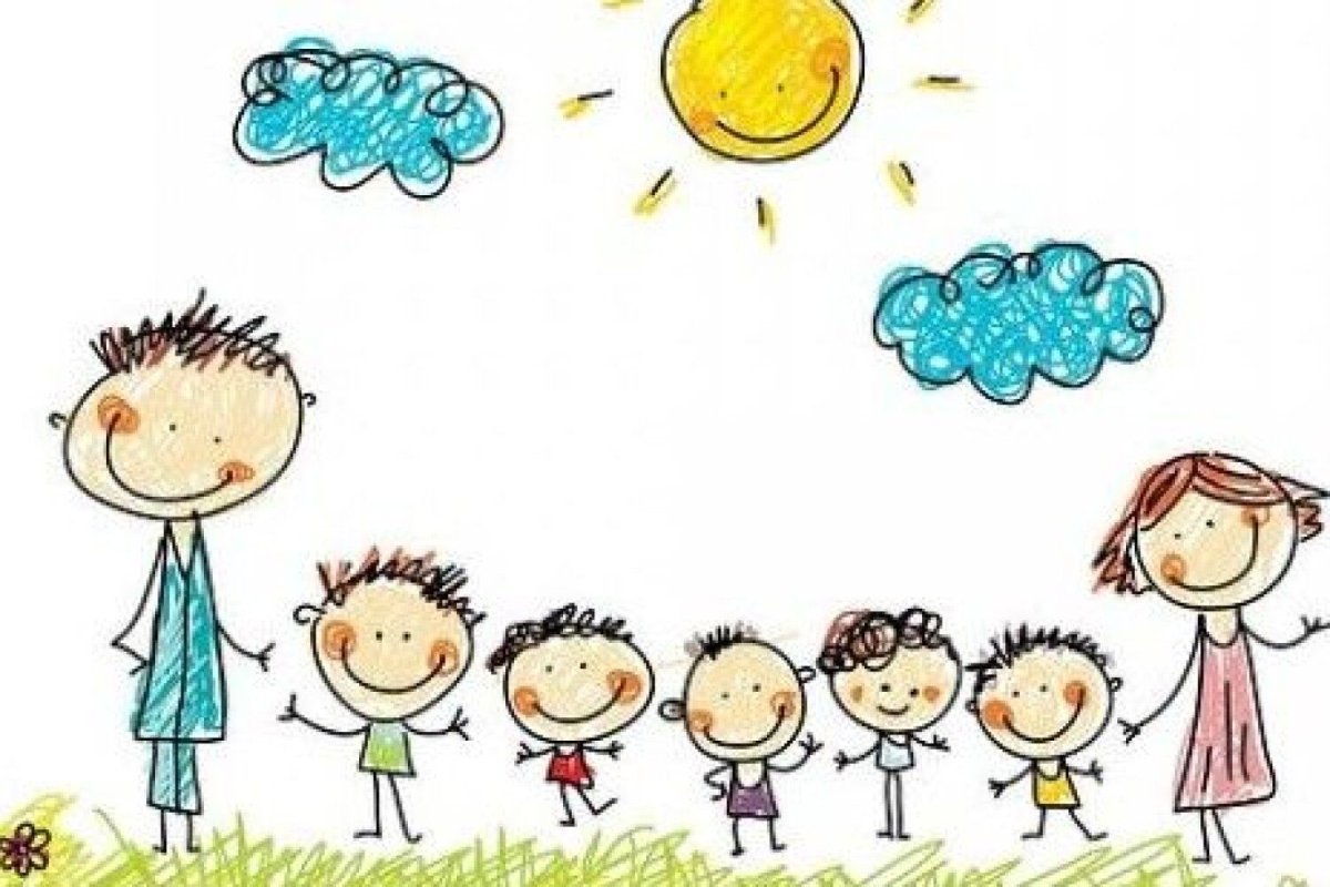 Рисунок всей семьи