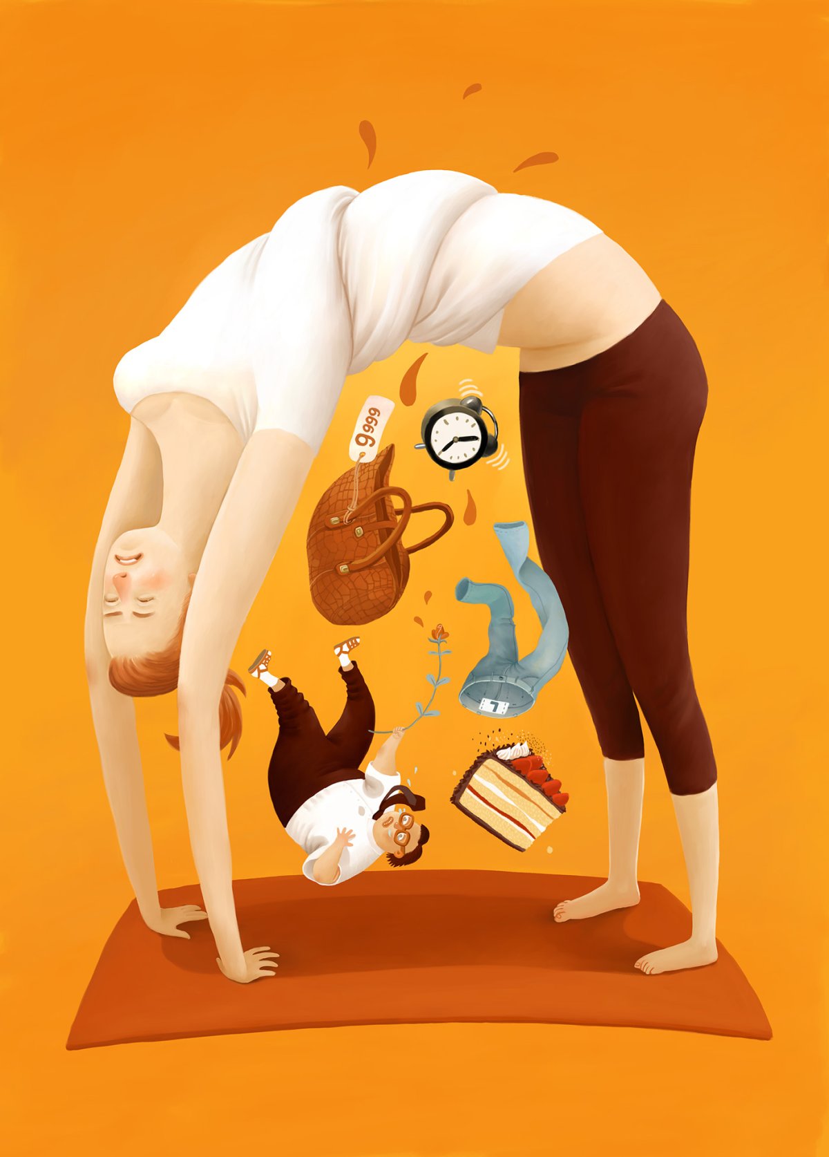 Смешная йога