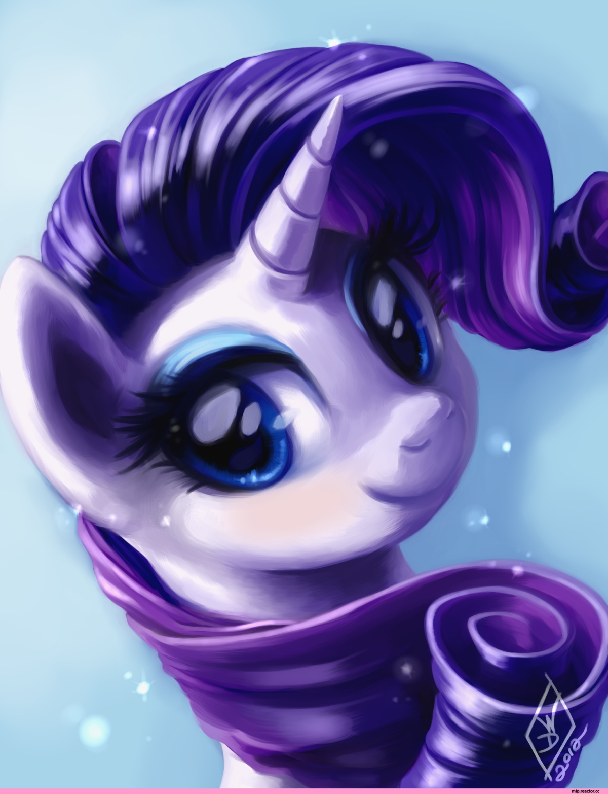 My little Pony Рарити арт