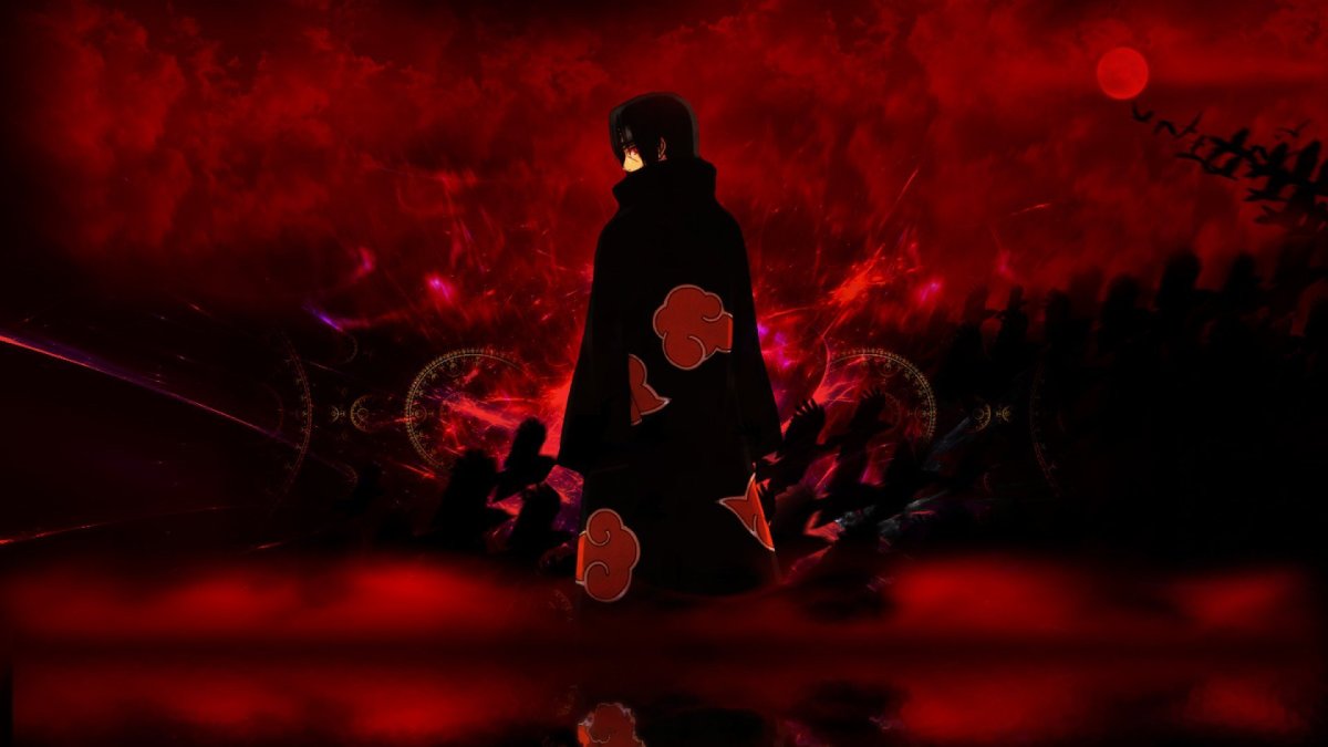 Учиха Итачи арт 4к