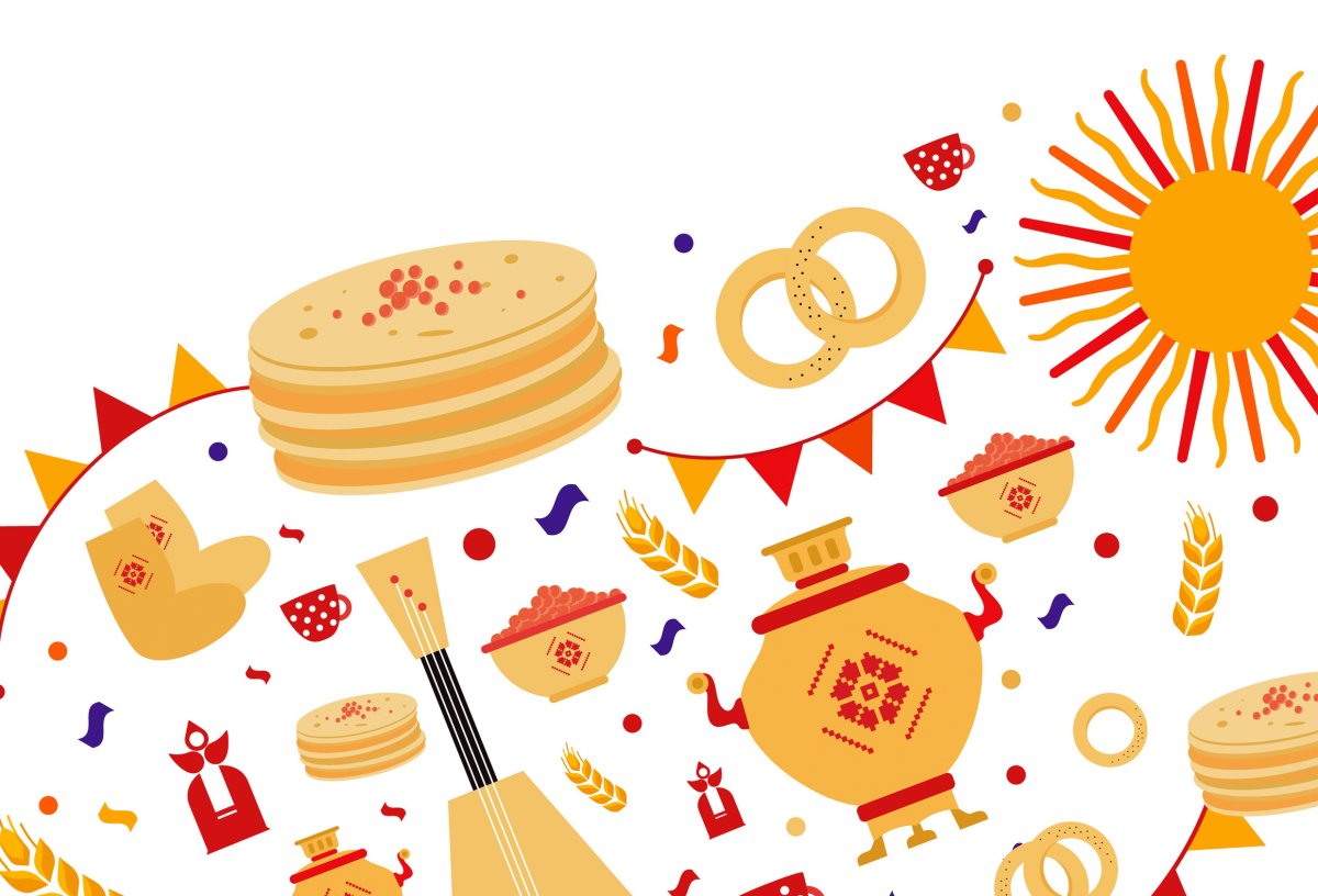 Праздник Масленица фирменный стиль