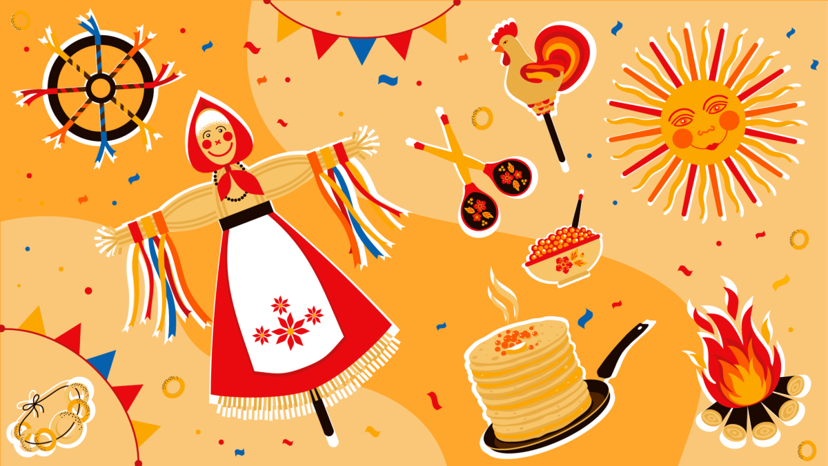 Масленица плакат