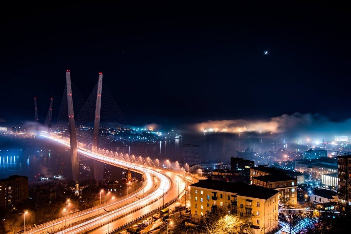 Ночной Владивосток