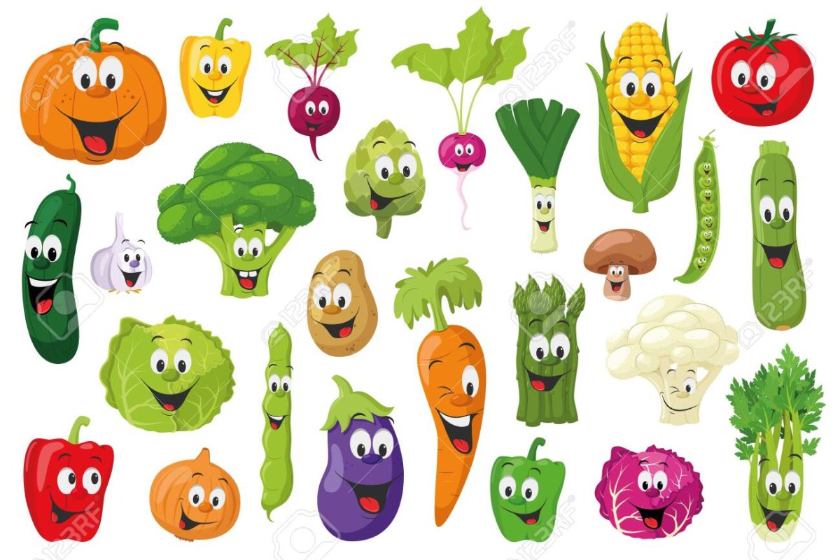 Персонаж мультфильмов об овощах