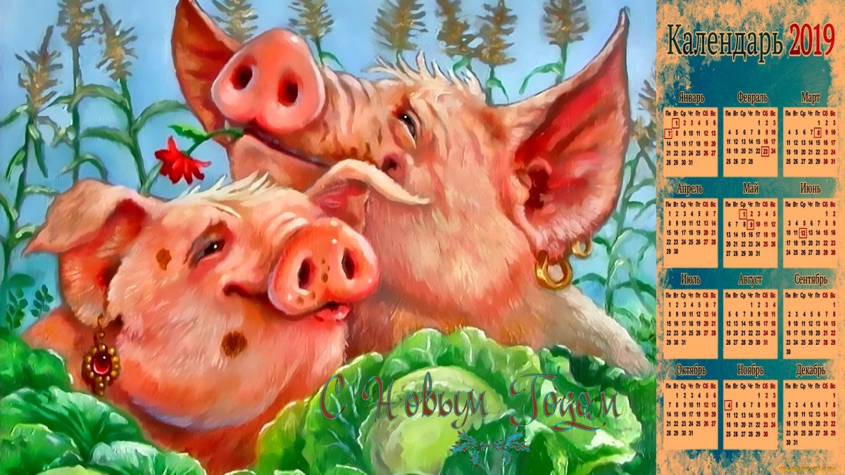 Поросенок картина