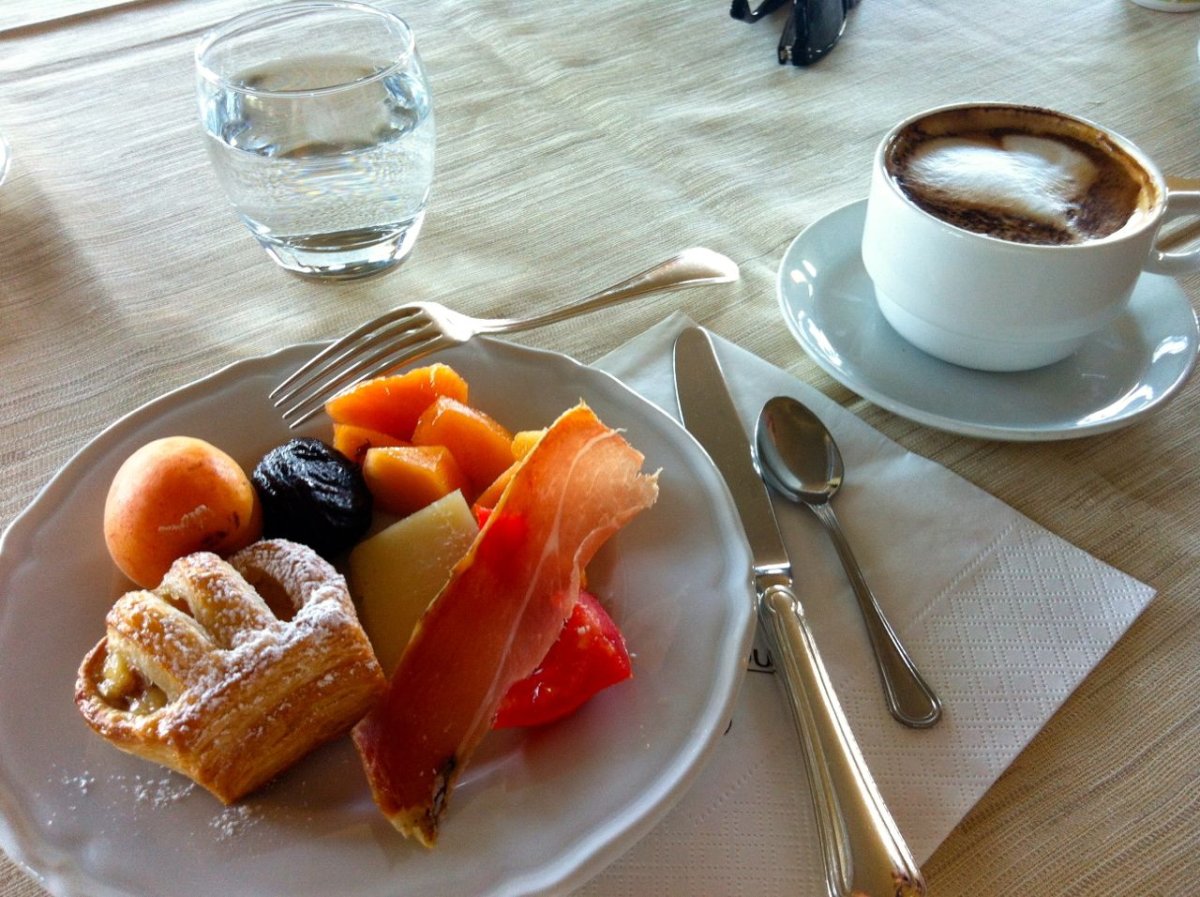 Завтрак в Италии