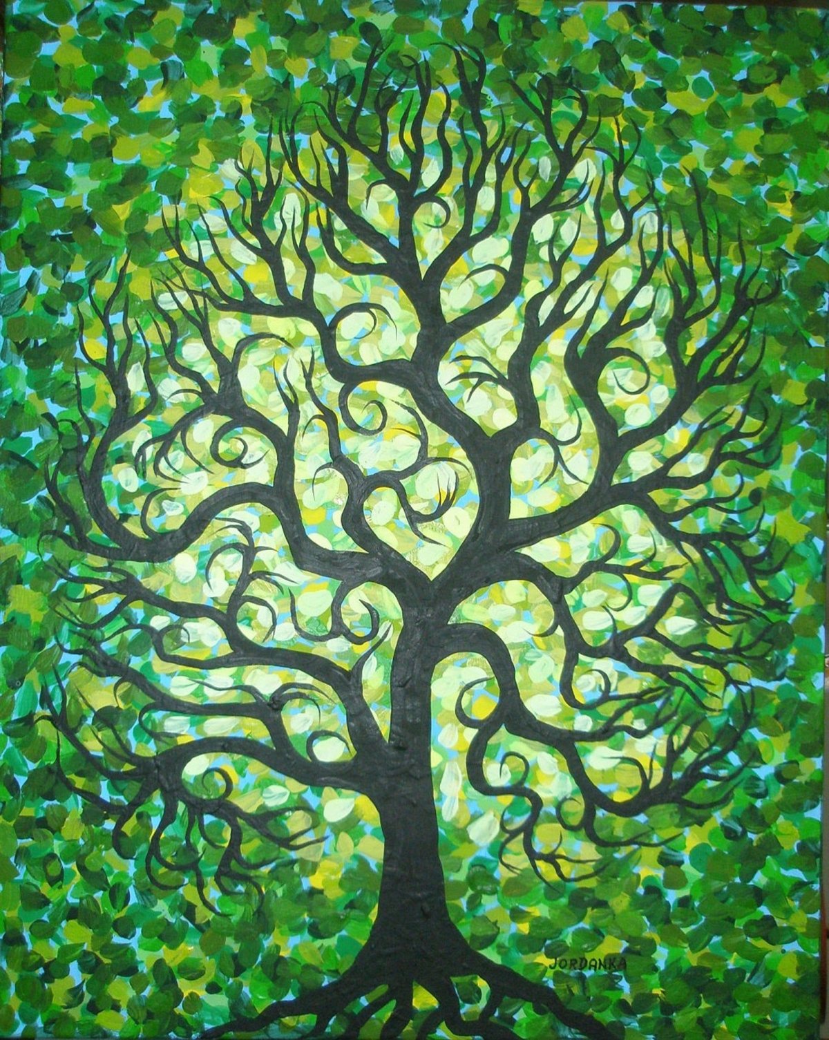 "Tree of Life" ("дерево жизни") by degree
