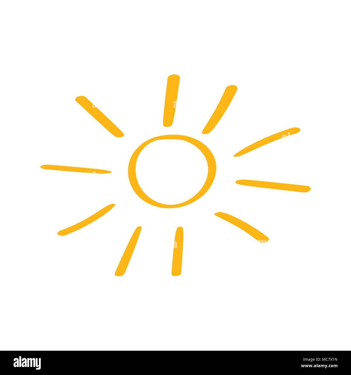 Солнышко раскраска для малышей