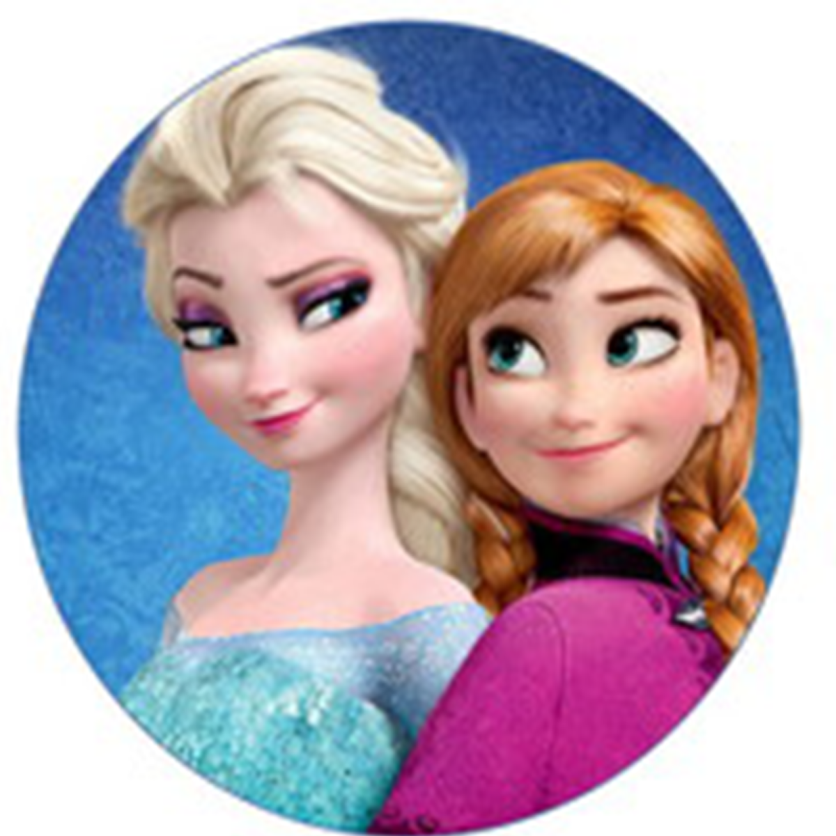 Эльза и Анна круглая