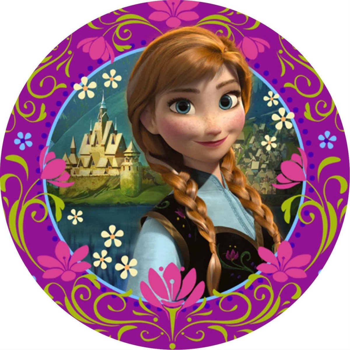 Эльза и Анна в сердечке