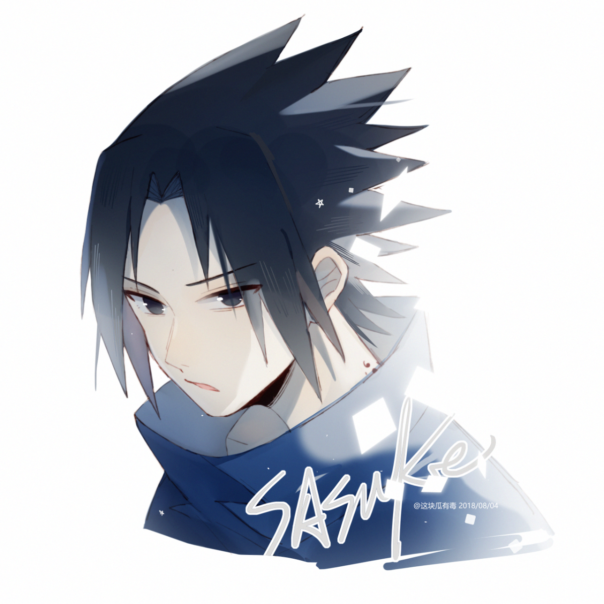 Саске Учиха арт