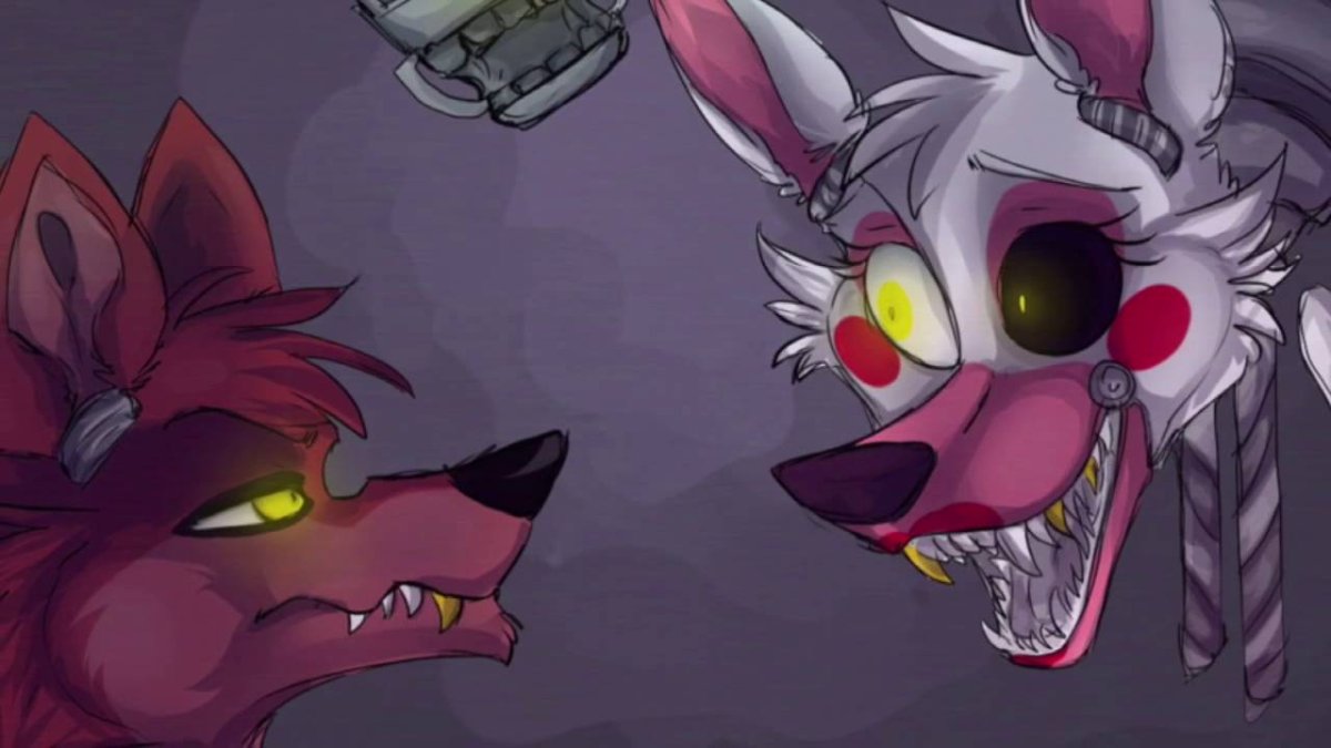 ФНАФ Мангл и Фокси