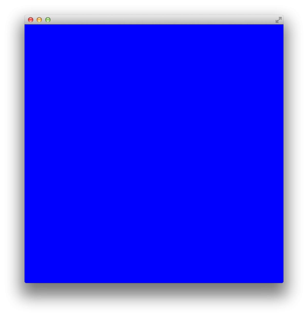 Ярко синий квадрат