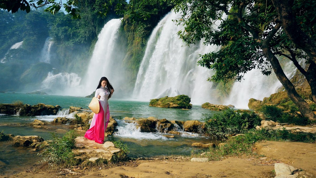 Водопад Саньдецюань