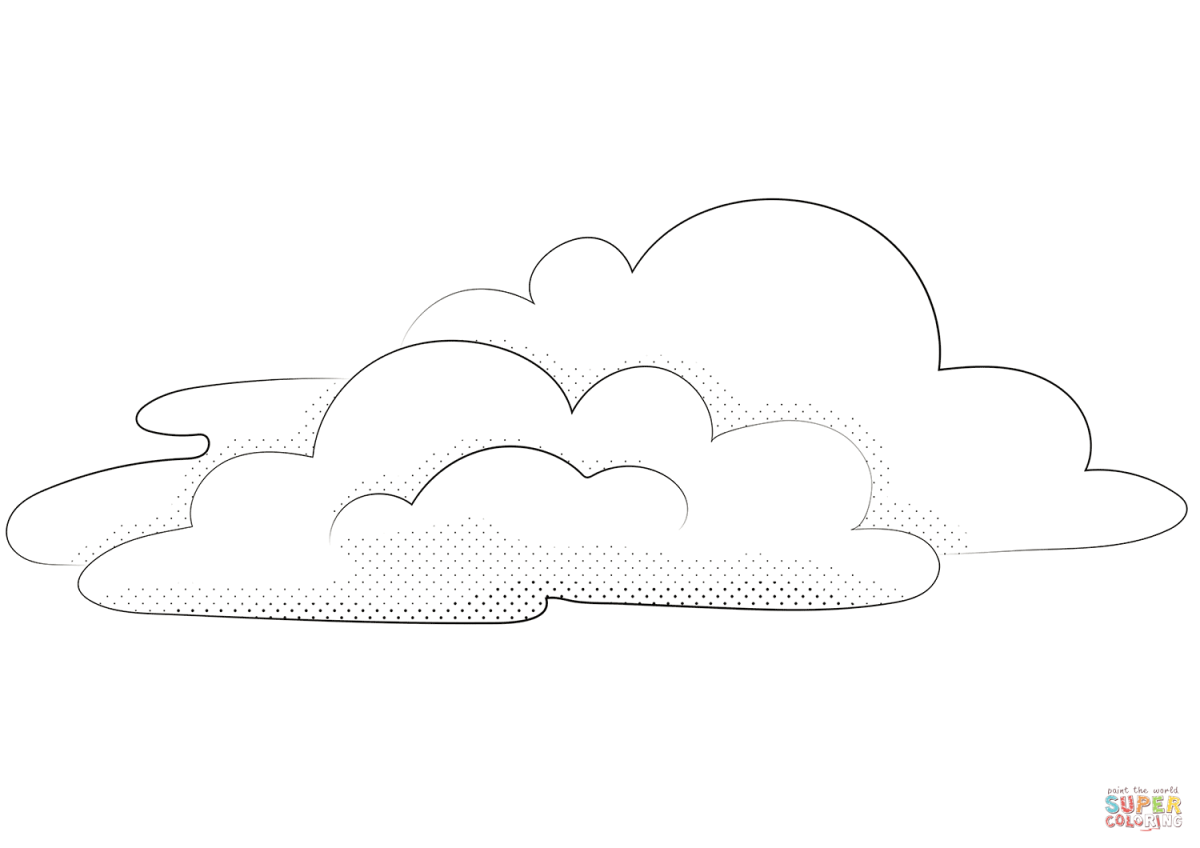 Облачко рисунок